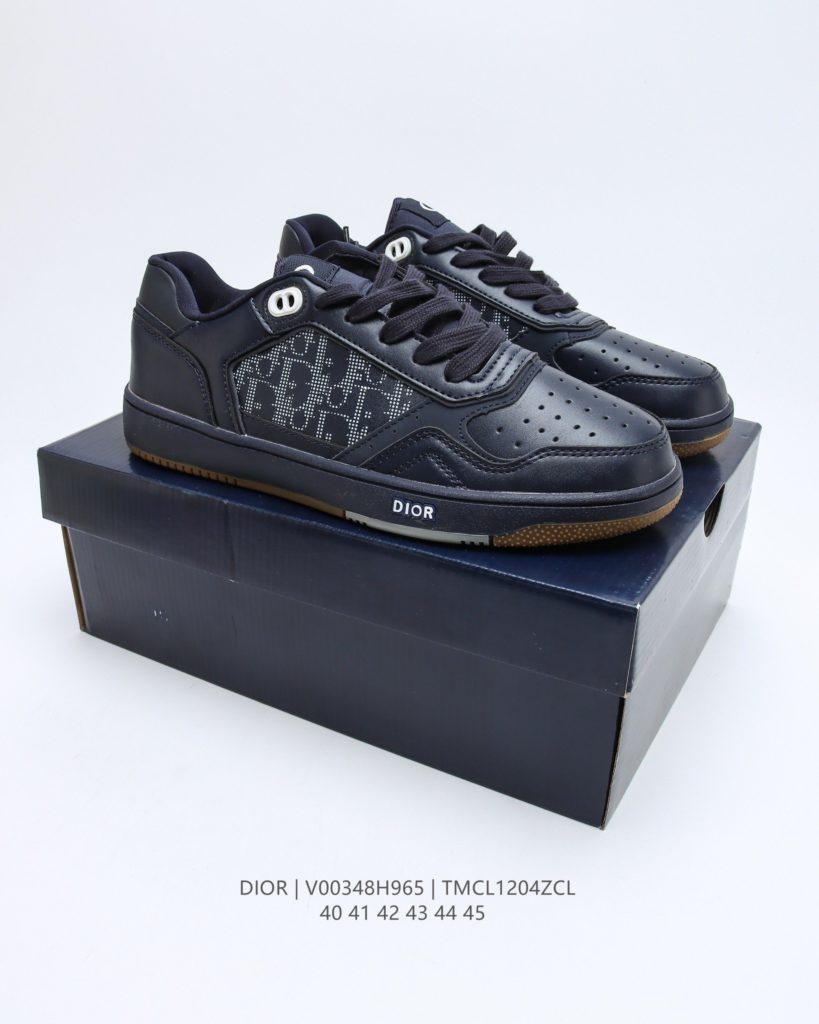 Dior B27 Low-Top Sneaker Black Dior Oblique For Men, Men's Shoes