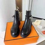 Hermes Veo Ankle Boot Black For Women, Women's Shoes H221827ZH01435