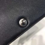 Chanel Boy Handbag Silver Hardware Black For Women, Women's Handbags, Shoulder And Crossbody Bags 9.8in/25cm A67086