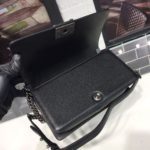 Chanel Boy Handbag Silver Hardware Black For Women, Women's Handbags, Shoulder And Crossbody Bags 9.8in/25cm A67086