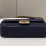 Fendi Baguette Dark Blue For Women, Women's Handbags, Shoulder And Crossbody Bags, 10.6in/27cm FF 8BR600AC9OF19PO