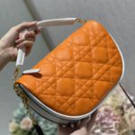 Christian Dior Medium Dior Vibe Hobo Bag, Orange, For Women Women's Handbags, Crossbody Bags, 30cm CD