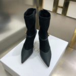 Christian Dior Attract Heeled Ankle Boot Black For Women CD