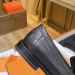 Hermes Destin Loafer Black For Women, Women's Shoes H212114Z 02390
