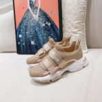 Christian Dior D-Wander Sneaker Technical Fabric Brown For Women CD