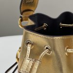 Fendi Mon Tresor Gold For Women, Women's Handbags, Shoulder And Crossbody Bags 7in/18cm FF 8BS010AK61F1GNN