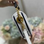 Christian Dior Small Dior Vibe Hobo Bag White Cannage, White, For Women Women's Handbags, Crossbody Bags, 20cm CD M7200ONOA_M879