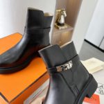 Hermes Veo Ankle Boot Black For Women, Women's Shoes H221827ZH01435
