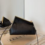 Fendi First Small Black For Women, Women's Bags, Shoulder And Crossbody Bags 10.2in/26cm FF 8BP129A