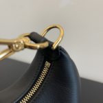 Fendi Nano Fendigraphy Black For Women, Women's HandBags 6.7in/17cm FF 8BR798A5DYF1HEJ