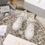Christian Dior D-Connect Sneaker Technical Fabric White For Women CD KCK222NGG_S10W