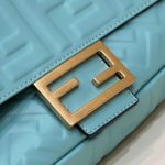 Fendi Baguette Teal For Women, Women's Handbags, Shoulder And Crossbody Bags 10.6in/27cm FF 8BR600