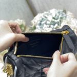 Christian Dior Small Dior Vibe Hobo Bag Black Cannage, Black, For Women Women's Handbags, Crossbody Bags, 20cm CD M7200ONOA_M911