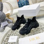 Christian Dior D-Connect Sneaker Technical Fabric Black For Women CD KCK222NGG_S900