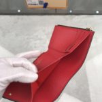 Louis Vuitton Victorine Wallet In Monogram Canvas Red For Women, Women's Wallet 12cm LV M41938