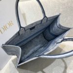 Christian Dior Large Dior Book Tote Blue and White Cornely Embroidery, Blue, For Women Women’s Handbags, Shoulder Bags, 42cm CD M1286ZRGO_M928