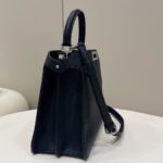 Fendi Peekaboo ISeeU Medium Black For Women, Women's Handbags, Shoulder Bags 13.1in/33.5cm FF