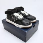 Dior High Top Sport Black Dior Oblique Sneaker For Men, Men's Shoes