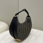 Fendi Fendigraphy Small Brown For Women, Women's Handbags, Shoulder Bags 11.4in/29cm 8BR798