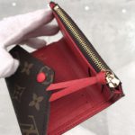 Louis Vuitton Victorine Wallet In Monogram Canvas Red For Women, Women's Wallet 12cm LV M41938