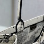 Christian Dior Large Dior Book Tote Dior Zodiac Embroidery, Black/Beige, For Women Women’s Handbags, 41cm CD