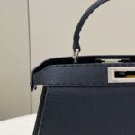 Fendi Peekaboo ISeeU Medium Black For Women, Women's Handbags, Shoulder Bags 13.1in/33.5cm FF