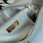 Chanel Classic Flap Bag Grey For Women 10.2in/26cm