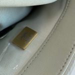 Chanel Classic Flap Bag Grey For Women 10.2in/26cm