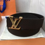 Louis Vuitton Initiales Reversible LV Belt with Gold Toned Hardware LV Women Belt