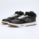 Dior High Top Sport Black Dior Oblique Sneaker For Men, Men's Shoes