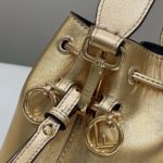 Fendi Mon Tresor Gold For Women, Women's Handbags, Shoulder And Crossbody Bags 7in/18cm FF 8BS010AK61F1GNN