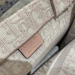 Christian Dior Medium Dior Book Tote Rose Des Vents Dior Oblique Embroidery, Light Pink, For Women Women’s Handbags, 36cm CD M1296ZRIW_M912