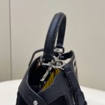 Fendi Peekaboo ISeeU Medium Black For Women, Women's Handbags, Shoulder Bags 13.1in/33.5cm FF
