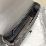 Christian Dior Large Dior Caro Bag Grey Padded Macrocannage, Dark Grey, For Women Women’s Handbags, Crossbody Bags, 28cm CD
