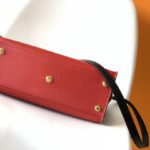 Louis Vuitton On My Side MM Tote Bag Monogram Canvas Red For Women, Women's Handbags, Shoulder Bags 12in/31cm LV M53824