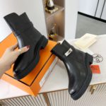Hermes Veo Ankle Boot Black For Women, Women's Shoes H221827ZH01435