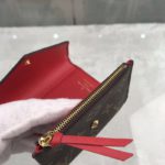 Louis Vuitton Victorine Wallet In Monogram Canvas Red For Women, Women's Wallet 12cm LV M41938