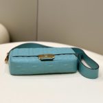 Fendi Baguette Teal For Women, Women's Handbags, Shoulder And Crossbody Bags 10.6in/27cm FF 8BR600