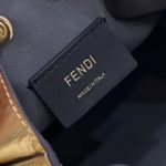 Fendi Mon Tresor Gold For Women, Women's Handbags, Shoulder And Crossbody Bags 7in/18cm FF 8BS010AK61F1GNN