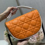 Christian Dior Medium Dior Vibe Hobo Bag, Orange, For Women Women's Handbags, Crossbody Bags, 30cm CD