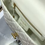 Christian Dior Small Dior Caro Bag, White, For Women Women’s Handbags, Shoulder Bags, Crossbody Bags, 20cm CD M9241UWHC_M35U