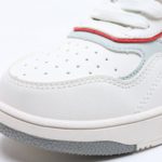 Dior High Top White Dior Oblique and Red Border Sneaker For Men, Men's Shoes