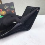 Gucci Tiger Print GG Supreme Bi-Fold Wallet For Men, Men's Wallet 11cm/4.3in GG 451268 K5Z1N 8666