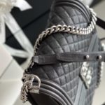 Chanel Medium Classic Flap Bag 25cm Black For Women A67086