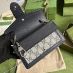 Dionysus GG Super Mini Bag Beige And Blue GG Supreme Canvas For Women 6.5in/17cm 476432 UN3BN 1274