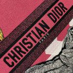 Christian Dior Large Dior Book Tote Multicolor Toile de Jouy Zoom Pop Embroidery, Fuchsia Pink, For Women Women’s Handbags, 41cm CD M1286ZROH_M929