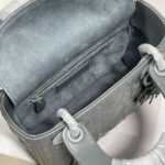Christian Dior Mini Lady Dior Bag, Dark Grey, For Women Women’s Handbags, Crossbody Bags, 17cm CD
