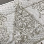 Christian Dior Large Dior Book Tote Gold-Tone Dior Around The World Stella Embroidery, For Women Women’s Handbags, 42cm CD M1286ZTQL_M01E