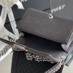Chanel Medium Classic Flap Bag 25cm Black For Women A67086