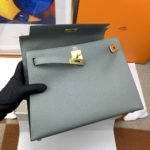 Hermes Kelly 28 Sellier Epsom Grey Bag For Women, Women's Handbags, Shoulder Bags 11in/28cm